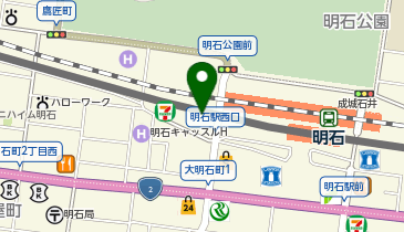 能力開発センター 明石本校の地図画像