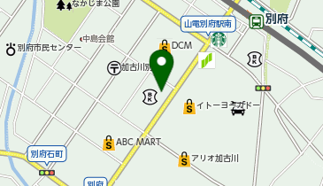 能力開発センター 別府校の地図画像