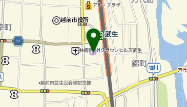 能力開発センター 武生校の地図画像