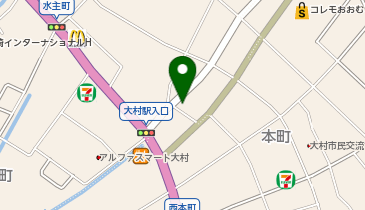 能力開発センター 大村校の地図画像