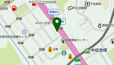 能力開発センター 佐世保校の地図画像