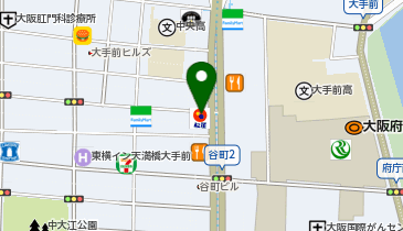 ファロス個別指導学院 第一ゼミナールの個別指導専門塾 谷町天満橋校の地図画像