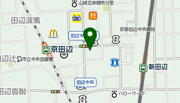 ファロス個別指導学院 第一ゼミナールの個別指導専門塾 京田辺教室の地図画像