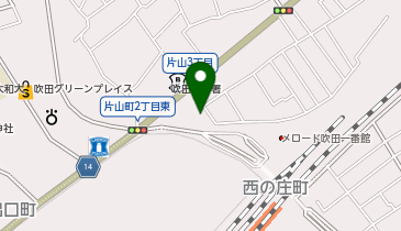 ファロス個別指導学院 第一ゼミナールの個別指導専門塾 JR吹田駅前教室の地図画像