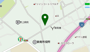 第一ゼミナール 泉南校の地図画像