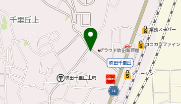 第一ゼミナール 千里丘校の地図画像