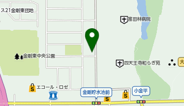 第一ゼミナール 金剛東校の地図画像