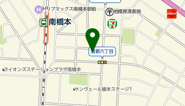 けいおう学院 南橋本教室の地図画像