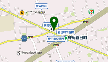 英才個別学院 練馬春日校の地図画像