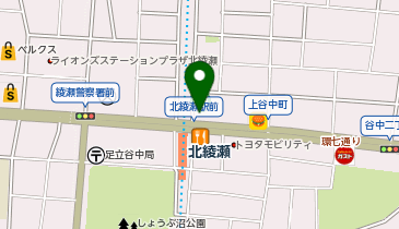 英才個別学院 北綾瀬駅前校の地図画像