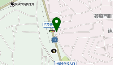 英才個別学院 六角橋校の地図画像