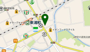 英才個別学院 東浦和校の地図画像