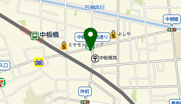 英才個別学院 中板橋校の地図画像