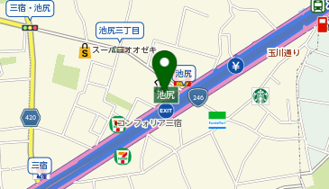 英才個別学院 池尻校の地図画像