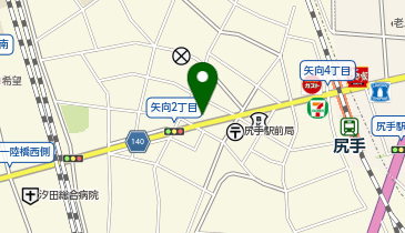 英才個別学院 尻手校の地図画像