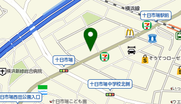 英才個別学院 十日市場校の地図画像