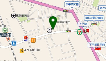 英才個別学院 鹿島田校の地図画像