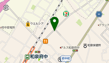 個別指導アップ学習会 和泉府中教室の地図画像