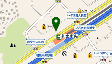 個別指導アップ学習会 和泉中央駅前教室の地図画像