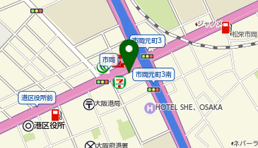 個別指導アップ学習会 弁天町教室の地図画像