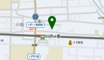 個別指導アップ学習会 八戸ノ里教室の地図画像