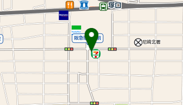 個別指導アップ学習会 塚口教室の地図画像
