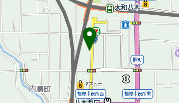 個別指導アップ学習会 大和八木教室の地図画像