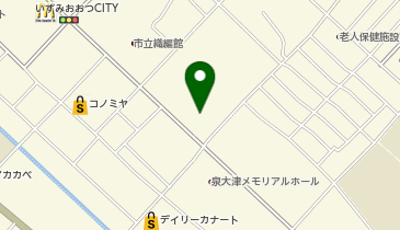 個別指導アップ学習会 泉大津アルザ通り教室の地図画像