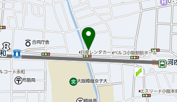 個別指導アップ学習会 小阪教室の地図画像