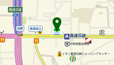 個別指導アップ学習会 喜連瓜破教室の地図画像