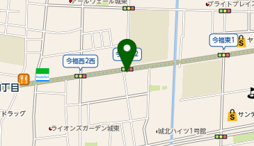 個別指導アップ学習会 蒲生四丁目教室の地図画像