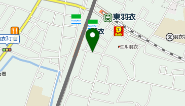 個別指導アップ学習会 羽衣教室の地図画像