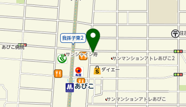 個別指導アップ学習会 あびこ教室の地図画像
