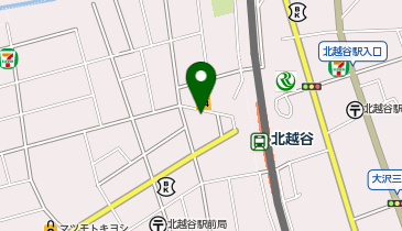 代々木個別指導学院 北越谷校の地図画像