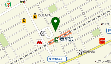 代々木個別指導学院 東所沢校の地図画像