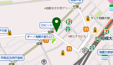 代々木個別指導学院 相模大野校の地図画像