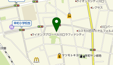 代々木個別指導学院 川口校の地図画像