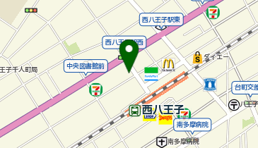 代々木個別指導学院 西八王子校の地図画像