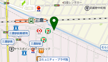 代々木個別指導学院 三鷹校の地図画像