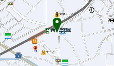 代々木個別指導学院 向ヶ丘遊園校の地図画像