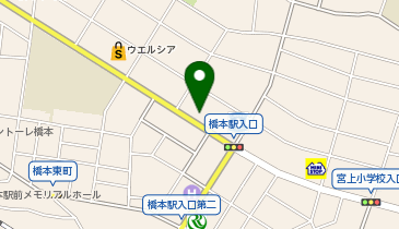 代々木個別指導学院 橋本校の地図画像