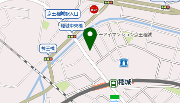 代々木個別指導学院 稲城校の地図画像