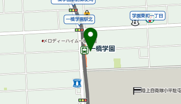 代々木個別指導学院 一橋学園校の地図画像