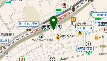 浜学園 神戸元町教室の地図画像