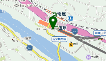 進学館 ソリオ宝塚校の地図画像