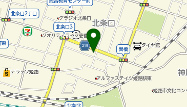 エディック・創造学園 姫路本部校の地図画像