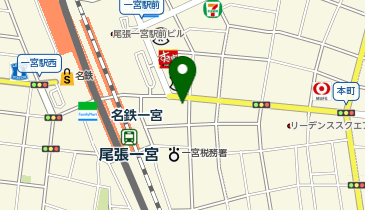 明倫ゼミナール 一宮校の地図画像