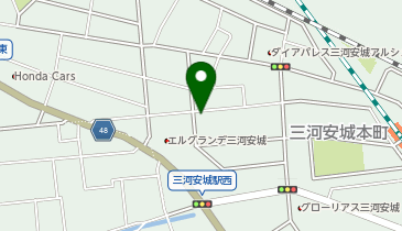 明倫ゼミナール 安城校の地図画像