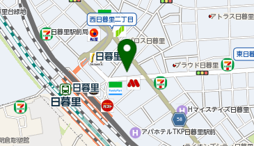 ファースト個別 日暮里教室の地図画像