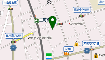 クラ・ゼミ 高浜校の地図画像